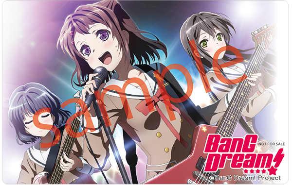 BangDream Pass Case Sample